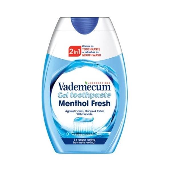 Pasta VADEMECUM 2in1 Menthol fresh 75ml 0