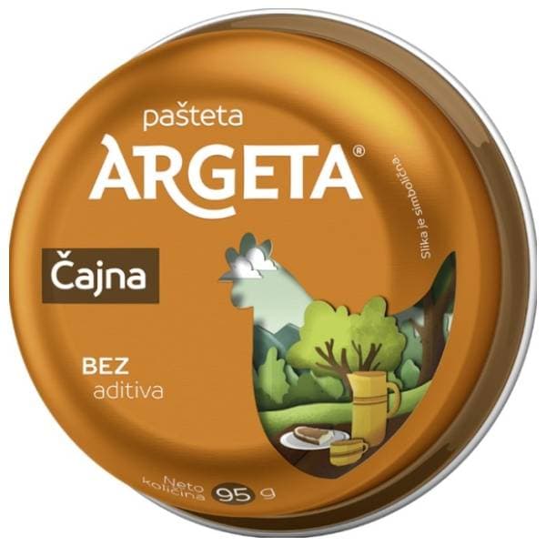 Pašteta ARGETA čajna 95g 0