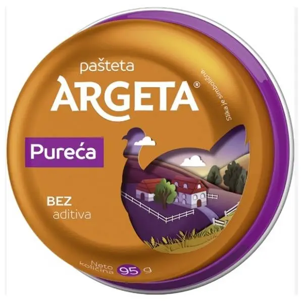 Pašteta ARGETA ćureća 95g 0