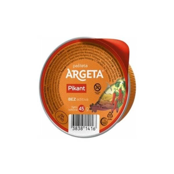Pašteta ARGETA pikant 45g 0