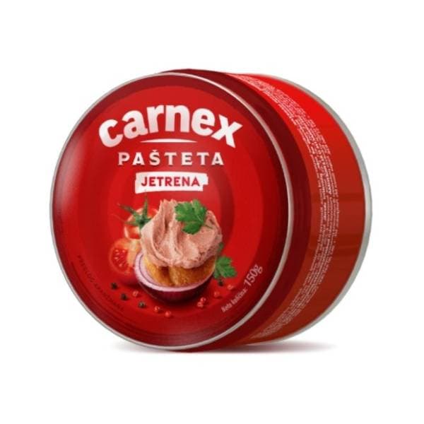 Pašteta CARNEX jetrena 150g 0