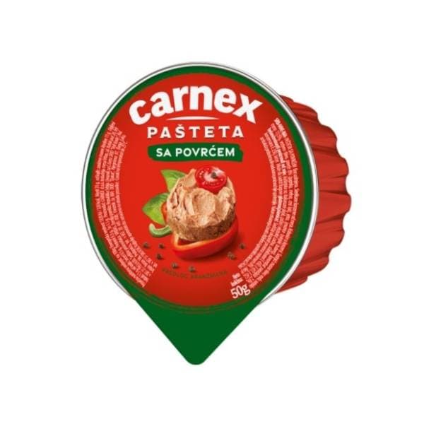 Pašteta CARNEX sa povrćem 50g 0