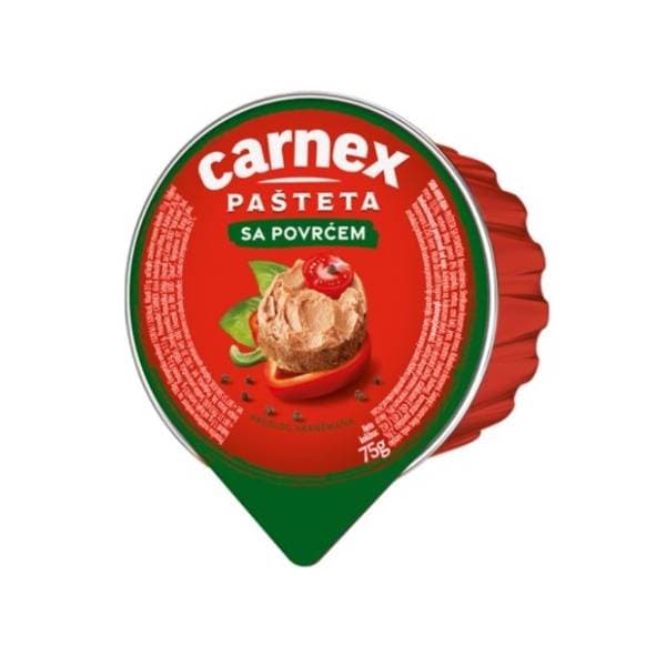 Pašteta CARNEX sa povrćem 75g 0