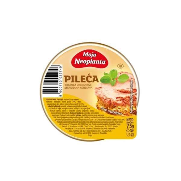 Pašteta NEOPLANTA pileća 75g 0