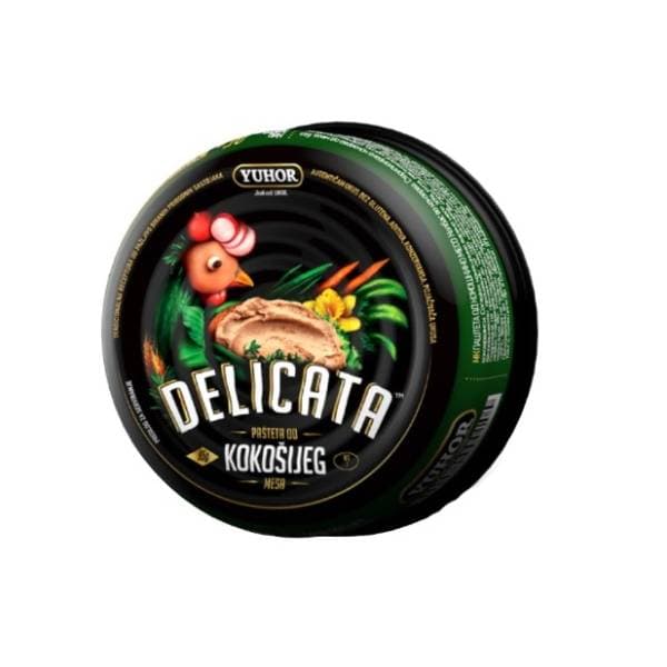 Pašteta YUHOR kokošija delicata 95g 0