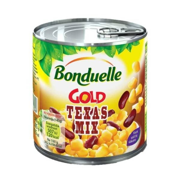 Pasulj BONDUELLE crveni sa kukuruzom 400g 0