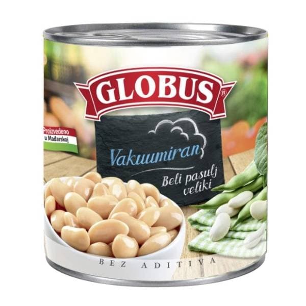 Pasulj GLOBUS beli veliki 326g 0