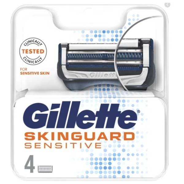 Patrone GILLETTE Skinguard sensitive 4psc 1kom 0