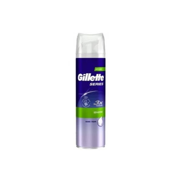 Pena za brijanje GILLETTE Series sensitive 250ml 0
