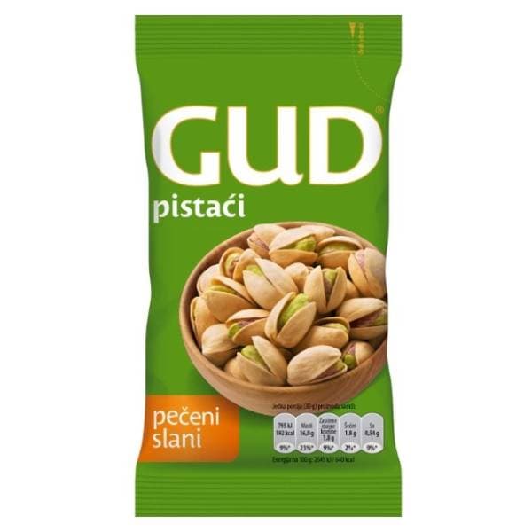 Pistaći MARBO Gud pečeni slani 75g 0