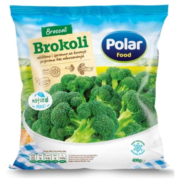 POLAR brokoli 400g 0