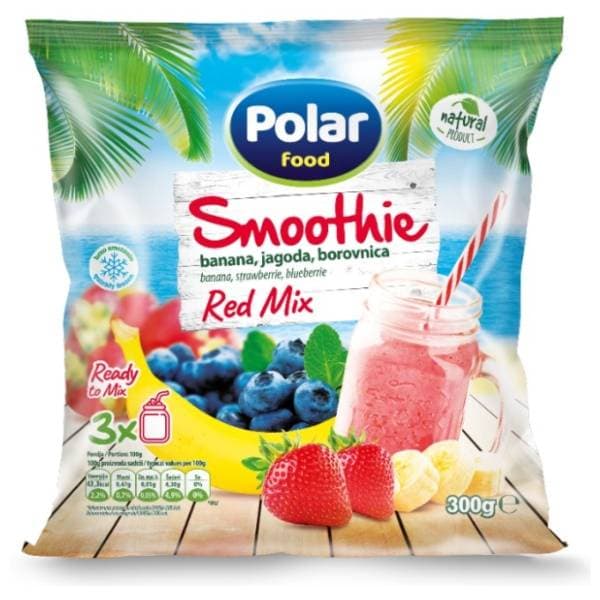 POLAR smoothie red mix 300g 0