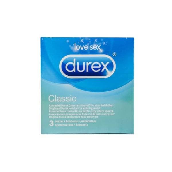 Prezervativ DUREX Classic 3kom 0