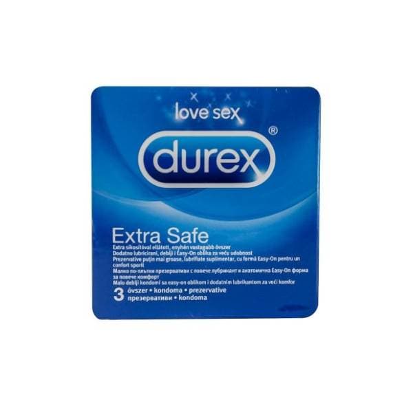 Prezervativ DUREX Extra safe 3kom 0