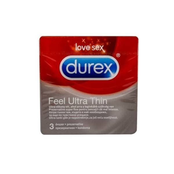 Prezervativ DUREX Feel ultra thin 3kom 0
