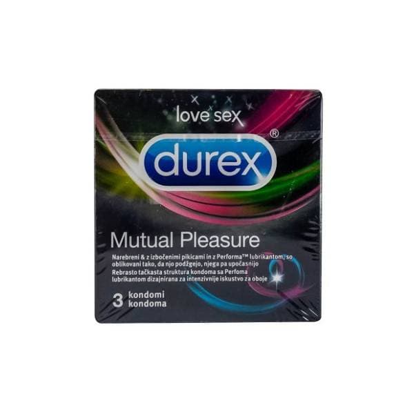 Prezervativ DUREX Mutual pleasure 3kom 0