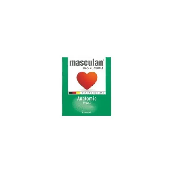 Prezervativ MASCULAN tip4 anatomic 3kom 0
