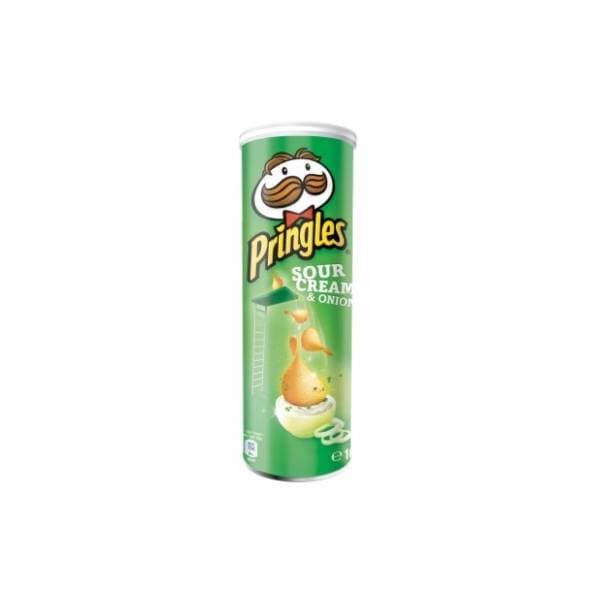 PRINGLES sour cream & onion 165g 0