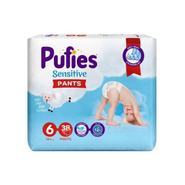 PUFIES pelene sensitive pants 6 38kom 0