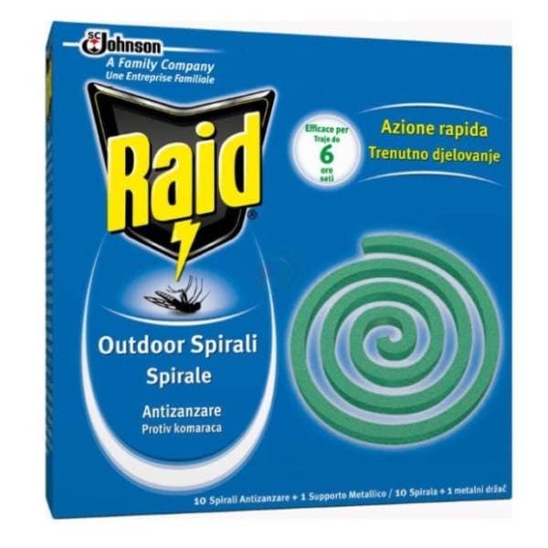 RAID spirale protiv komaraca 10kom 0