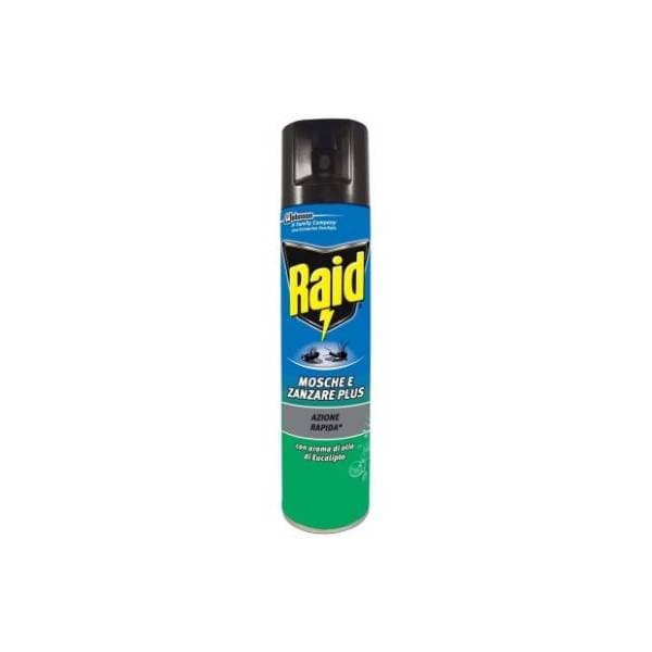 RAID sprej protiv letećih insekata sa mirisom eukaliptusa 400ml 0