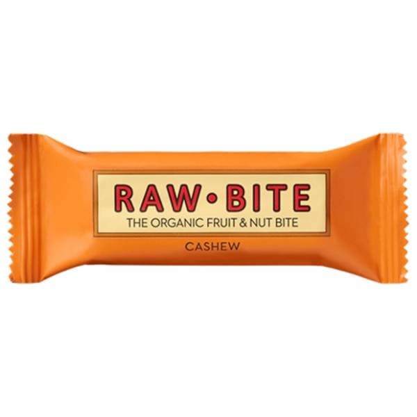 RAW BITE organska energetska čokoladica indijski orah 50g 0