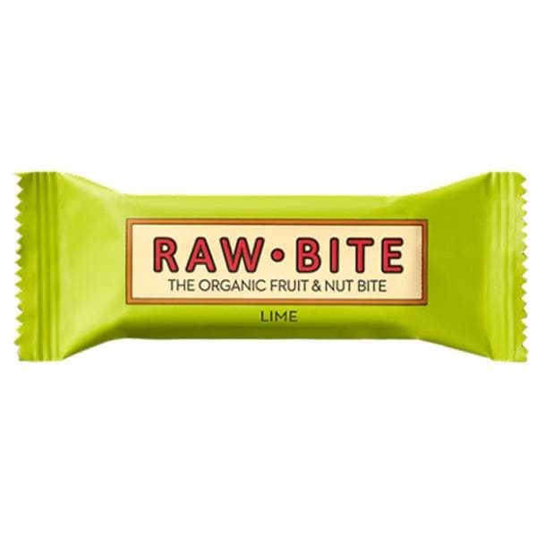 RAW BITE organska energetska čokoladica limeta 50g 0