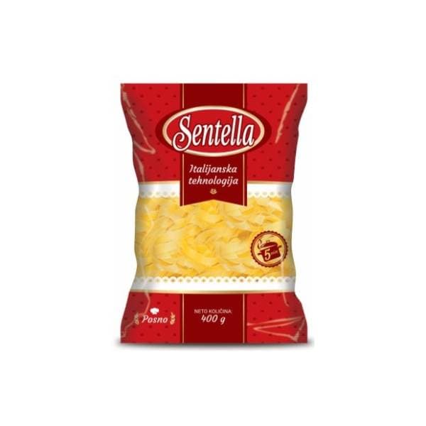 Rezanci SENTELLA gnezdo 400g 0