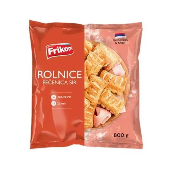Rolnice FRIKOM pečenica sir 800g 0