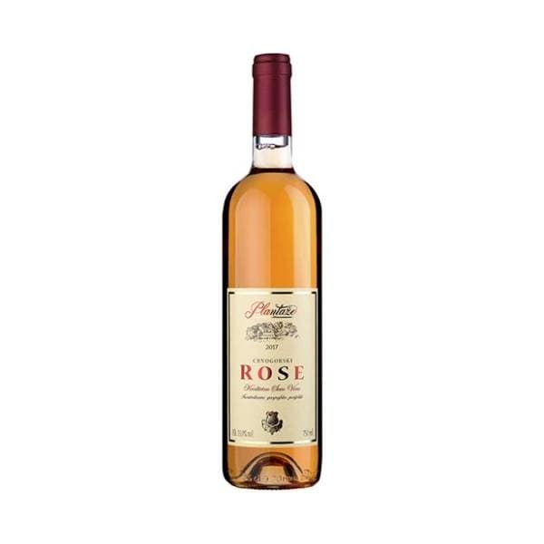 Roze vino PLANTAŽE Rose 0,75l 0