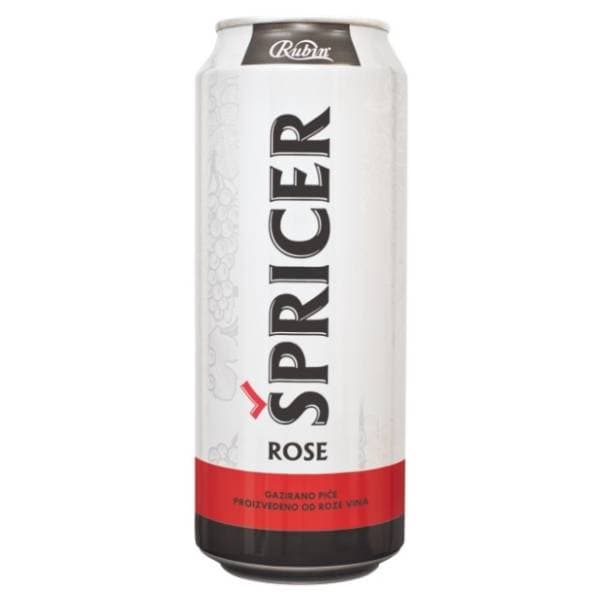 Roze vino RUBIN Rose špricer 500ml 0