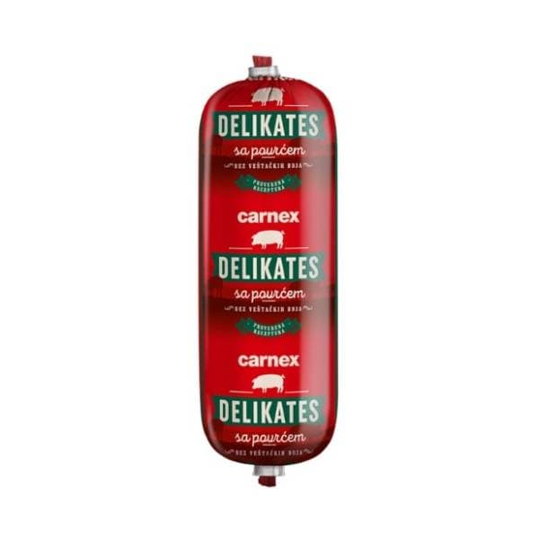 Salama CARNEX Delikates sa povrćem 1kg 0