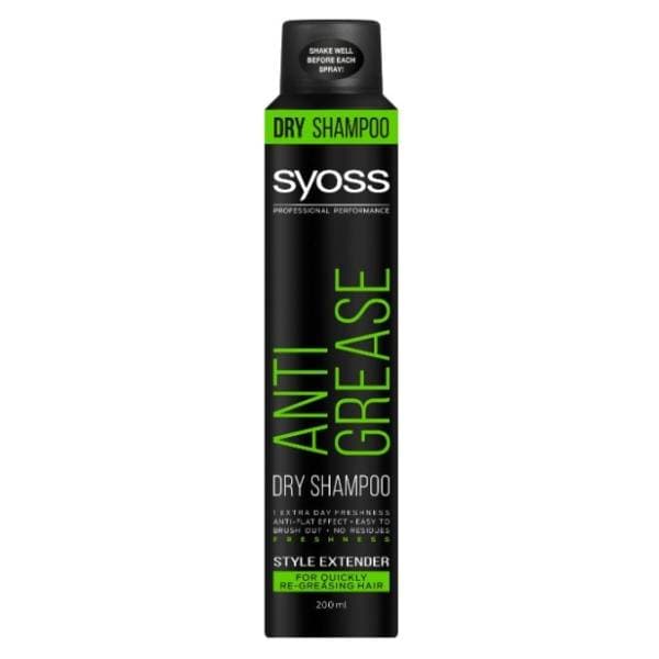 Šampon za suvo pranje kose SYOSS Anti-grease 200ml 0