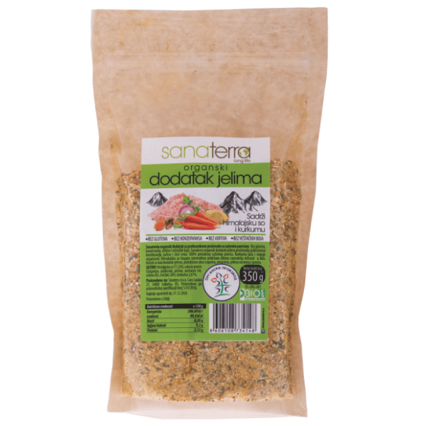 SANATERRA organski dodatak jelima 350g 0