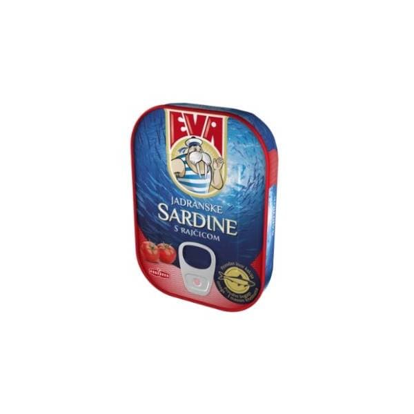 Sardine EVA paradajz 115g 0