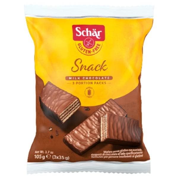 SCHAR Snack mlečna čokolada 105g 0