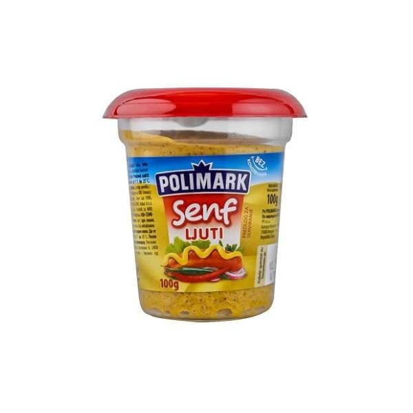 Senf POLIMARK ljuti časa 100g 0