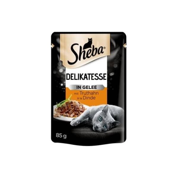 SHEBA Fine flakes hrana za mačke ćuretina 85g 0