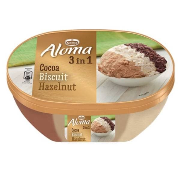 Sladoled ALOMA 3in1 Choco 1000ml 0