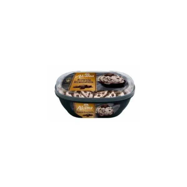 Sladoled ALOMA Stracciatella brownie 900ml 0