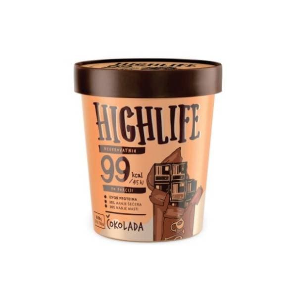 Sladoled HIGHLIFE čokolada 460ml 0