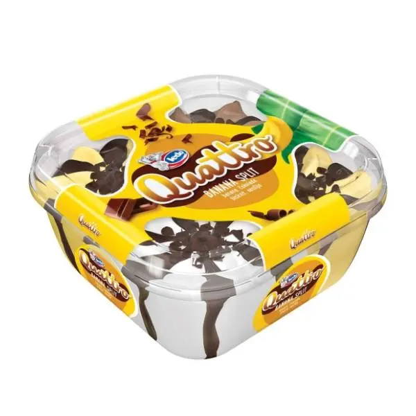 Sladoled QUATTRO Banana Split 900ml 0