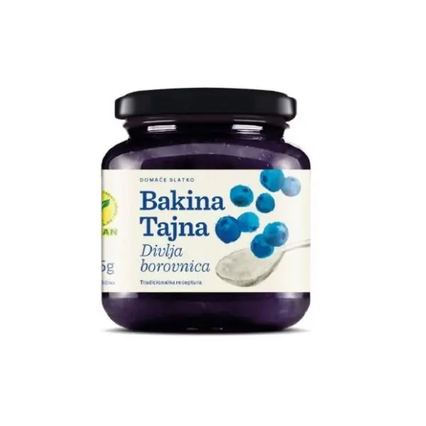 Slatko BAKINA TAJNA borovnica 375g 0