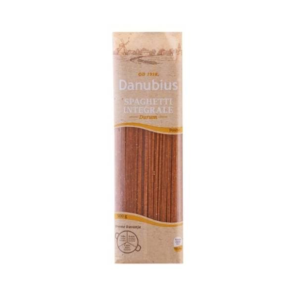 Špagete DANUBIUS integrale 500g 0