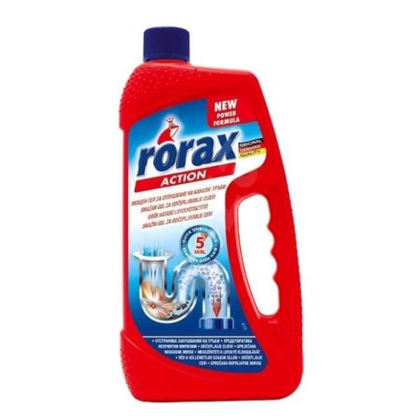 Sredstvo RORAX za odgušivanje odvodnih ceni 1l 0