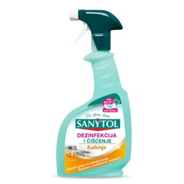 Sredstvo za dezinfekciju kuhinje SANYTOL 500ml 0