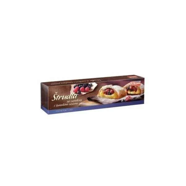Štrudle FRIKOM vanila i šumsko voće 500g 0