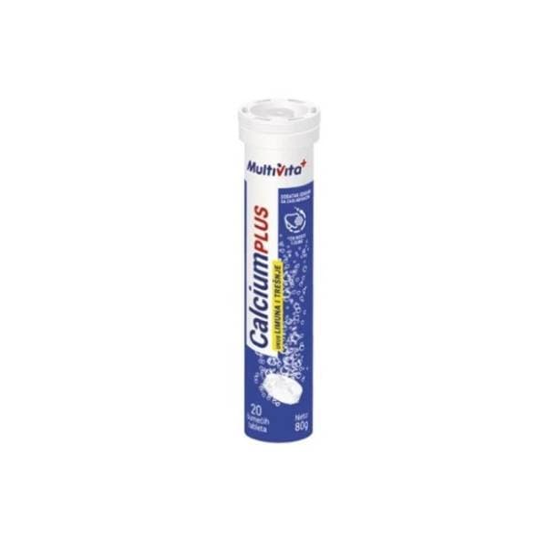 Šumeće tablete MULTIVITA kalcijum plus 80g 0
