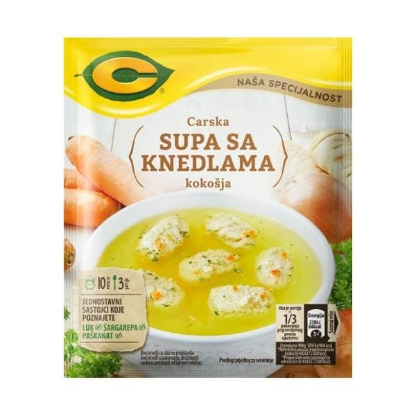 Supa C carska sa knedlama 49g 0