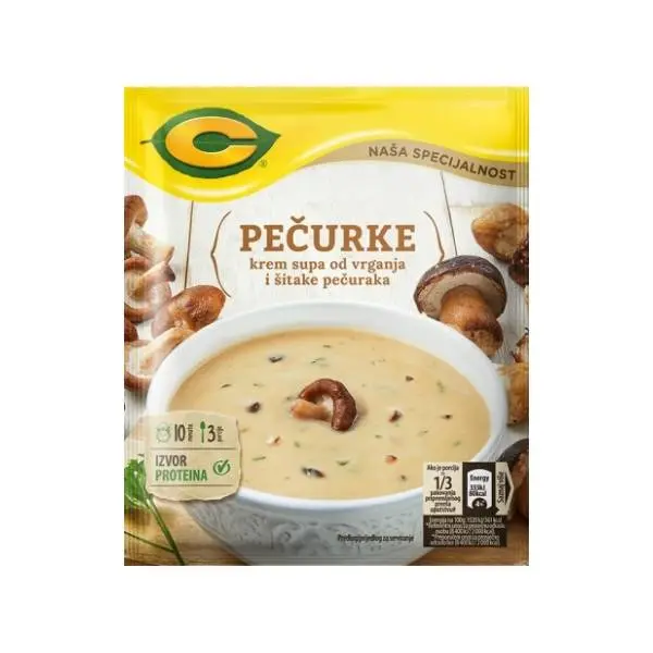 Supa C krem pečurke 52g 0